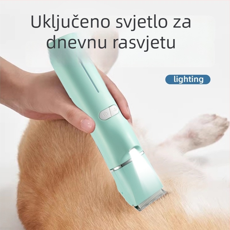 Električni klipper za kućne ljubimce – za pse i mačke; Punjiv, ABS kućište, Univerzalna uporaba (Shichen; ABS; Punjiv; Univerzalno)