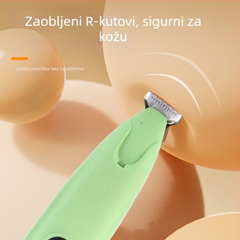 Električni uređaj za njegu šapa kućnih ljubimaca, za pse i mačke, ABS materijal, LED svjetlo