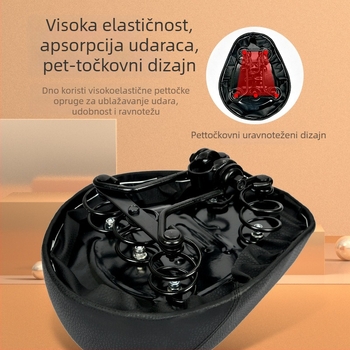 Sjedalo za električni bicikl – jastučić za sjedalo s metalnim kućištem, model 88, materijal 88, universalni dodaci