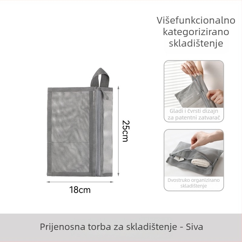 Kozmetička torbica FaSoLa, stil ručne torbe, 100% poliester, skladištenje, za putovanja