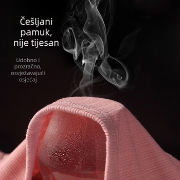 Trudničarske gaćice s potporom za trbuh, podesive, visokim strukom, pamuk, antibakterijske