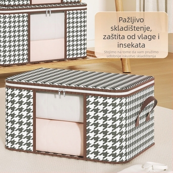 Tekstilna kutija za skladištenje odjeće, veliki kapacitet, japanski stil, za spavaću sobu, putovanja i skladištenje na radnom stolu