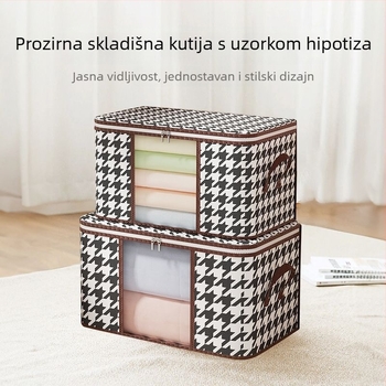 Tekstilna kutija za skladištenje odjeće, veliki kapacitet, japanski stil, za spavaću sobu, putovanja i skladištenje na radnom stolu