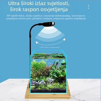 LED akvarijska svjetiljka za mini akvarij s mikro krajolikom - Marka Fish and Water Country; Materijal: LED; Funkcija: Osvjetljenje; Snaga: Više specifikacija