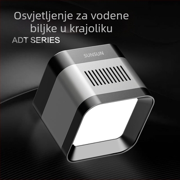 Akvarijska LED rasvjeta, vodootporna, puni spektar, materijal otporan na plamen, marka Jialu, snaga 10–60 W, težina 0,5–2 kg