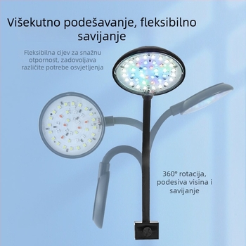 Klip LED svjetlo za akvarij s biljkama – USB niska napetost, noćno svjetlo