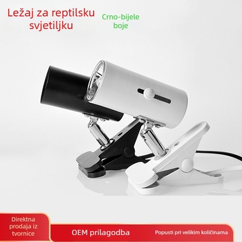 Lampa za sunčanje kornjača s drškom za terarij, 3-u-1 sterilizacija izolacija rasvjeta, bakar-keramički-plastični konstrukt, snaga 25W/50W/75W/100W