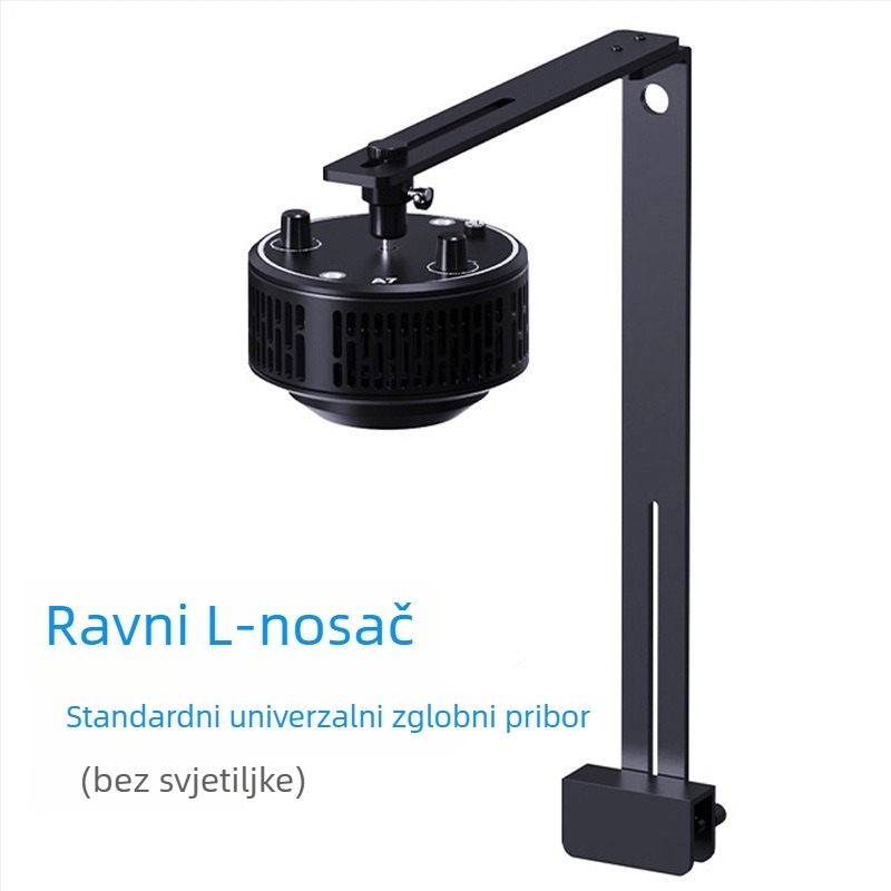 A7 koralna lampica za morsko akvarij, treća generacija, 100W, daljinsko upravljanje, UV spektar, tajmer