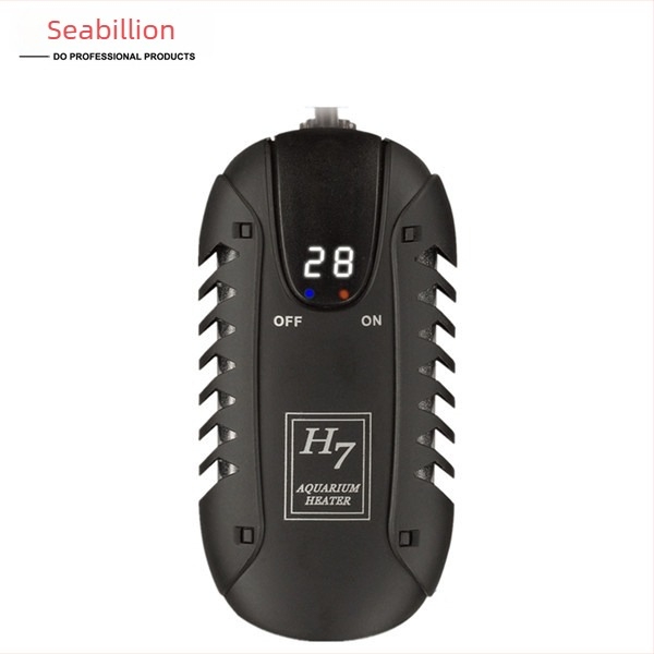 Mini grijač za akvarij s LED zaslonom, digitalna kontrola temperature, 25W