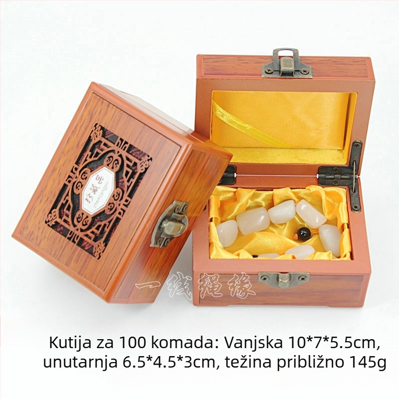 Drvena kutija za narukvice i ogrlice — luksuzna kutija za izlaganje nakita, Aolan Jewelry