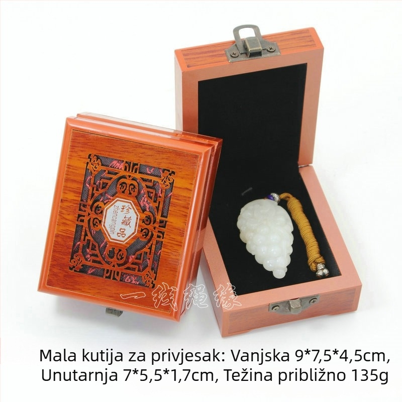 Drvena kutija za narukvice i ogrlice — luksuzna kutija za izlaganje nakita, Aolan Jewelry