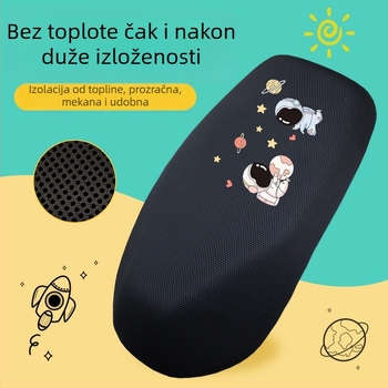 Presvlaka za sjedalo električnog vozila, mreža za zaštitu od sunca, najlon materijal, toplinska izolacija i prozračnost, vodootporna