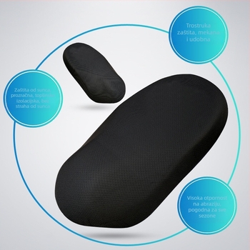 Presvlaka za sjedalo električnog vozila, mreža za zaštitu od sunca, najlon materijal, toplinska izolacija i prozračnost, vodootporna