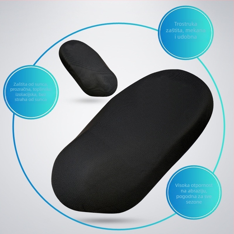 Presvlaka za sjedalo električnog vozila, mreža za zaštitu od sunca, najlon materijal, toplinska izolacija i prozračnost, vodootporna