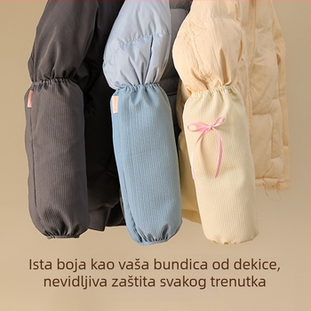 Rukavimai za kuhinju i ured, otporni na ulje i mrlje, poliester, jednostavan stil, jednobojni uzorak, marka Mikio Aoi