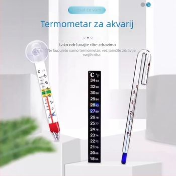 Termometar za akvarij, visoka preciznost mjerenja temperature vode, za tropske ribe