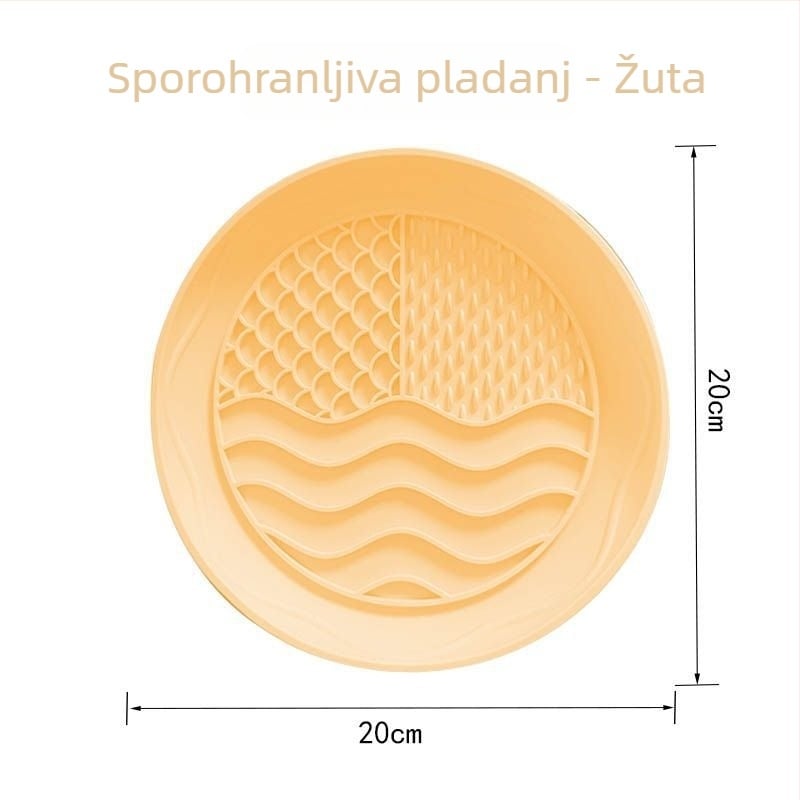 Silikonski mat za lizanje za pse i mačke – sporo hranjenje i igračka za obogaćivanje