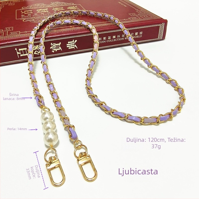 Lanac za remen za telefon - metalni lanac, elektroplatiranje, Šifra proizvoda Lh2516, Proljeće 2025