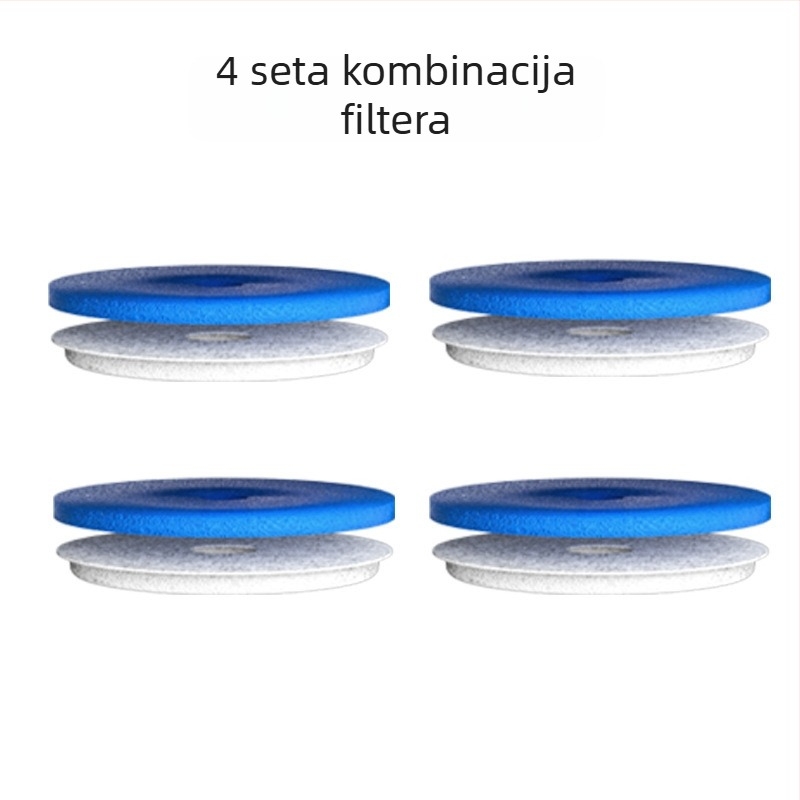 Nerđajući čelična fontana za kućne ljubimce s automatskim ciklusom i tihim radom, odvojiva konstrukcija, model FT444, artikl 2505KFZB3688, za mačke i pse