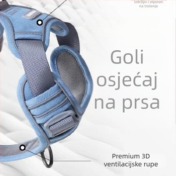 Najlonski prsluk-stil za pse, podesiv, pakiranje 1 komad