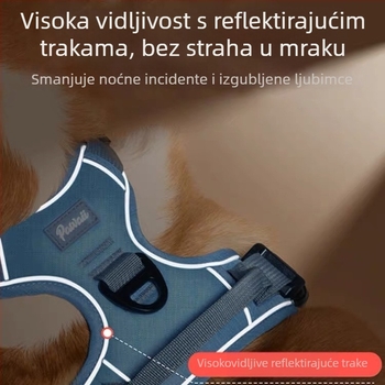 Najlonski prsluk-stil za pse, podesiv, pakiranje 1 komad