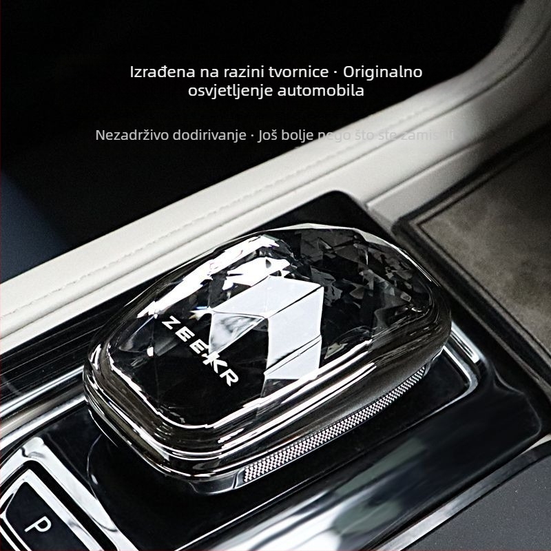 Kristalni set za nadogradnju ručice mjenjača za Zeekr 001/009 – Model: 001/009; Kompatibilnost: Zeekr 001/009; Prilagodba: Nijedna