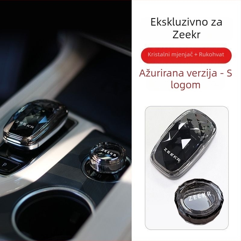 Kristalni set za nadogradnju ručice mjenjača za Zeekr 001/009 – Model: 001/009; Kompatibilnost: Zeekr 001/009; Prilagodba: Nijedna