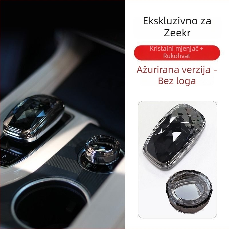 Kristalni set za nadogradnju ručice mjenjača za Zeekr 001/009 – Model: 001/009; Kompatibilnost: Zeekr 001/009; Prilagodba: Nijedna