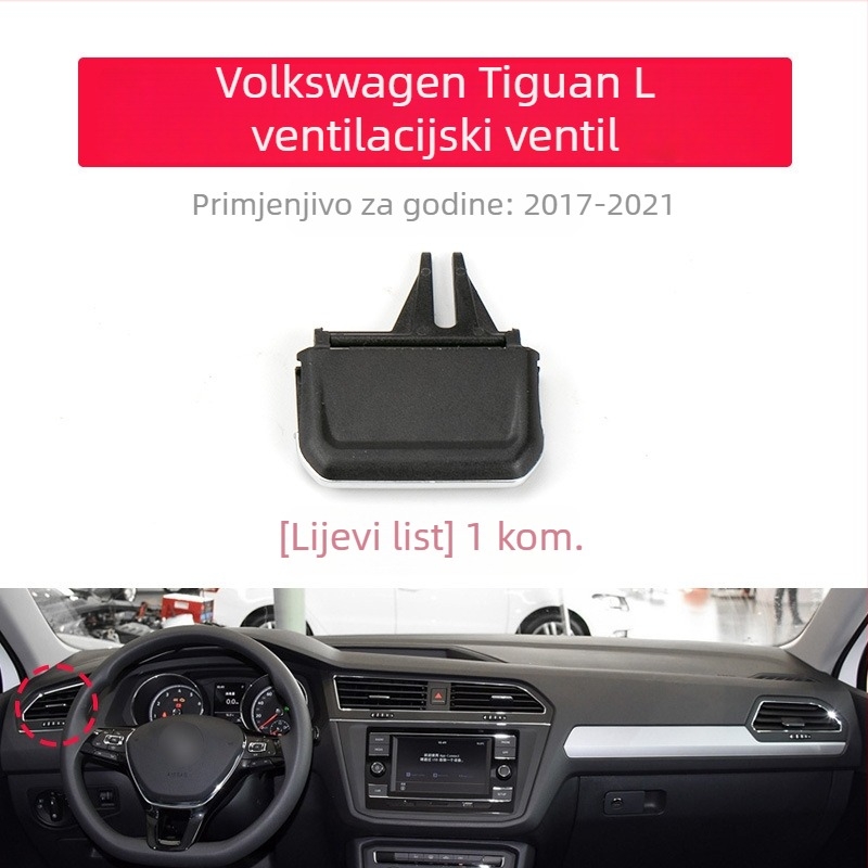 Klip lamela ventilacije VW Tiguan L — Oukachi, kompatibilan Tiguan L