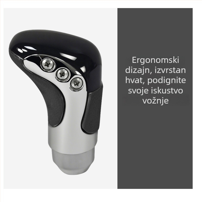 Ručica mjenjača automobila, ABS materijal, univerzalna kompatibilnost, otporna na klizanje i udobna, model AC-262, brenda carfu