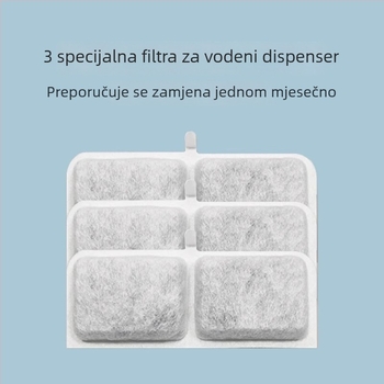 Little Sweet Orange Pro Bežični Pametni Uređaj za Pijenje Vode za Kućne Ljubimce – Plastični, Pogodno za Mačke