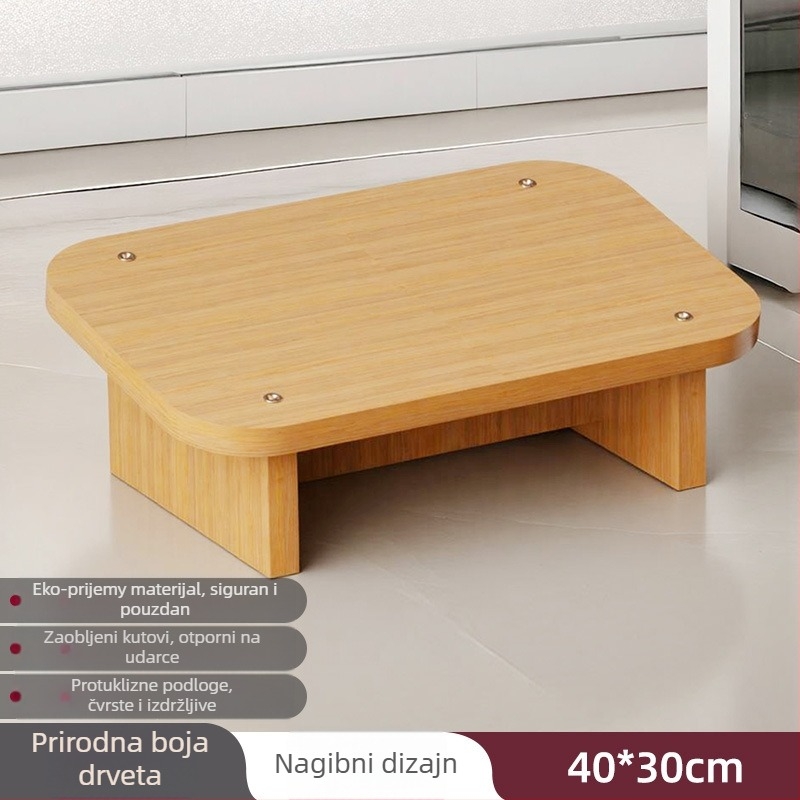 Uredsko stopalo pod stolom – Jednostavan modern stil, umjetna ploča, Model Footrest, Pogodno za djecu i odrasle