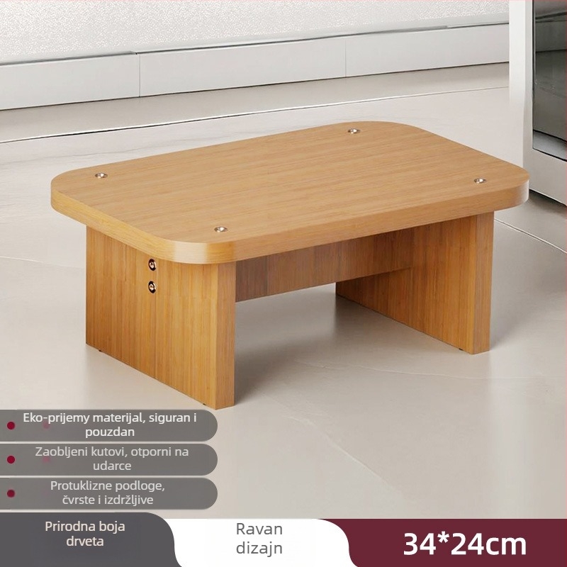 Uredsko stopalo pod stolom – Jednostavan modern stil, umjetna ploča, Model Footrest, Pogodno za djecu i odrasle