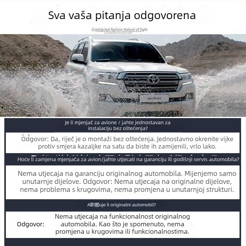 Universalni komplet za modifikaciju ručne ručice mjenjača za automatski prijenos – univerzalna kompatibilnost s Land Cruiser Prado i Land Cruiser; Broj proizvoda: n2AbXycB; Marka: Other; Model: Obratite se korisničkoj službi
