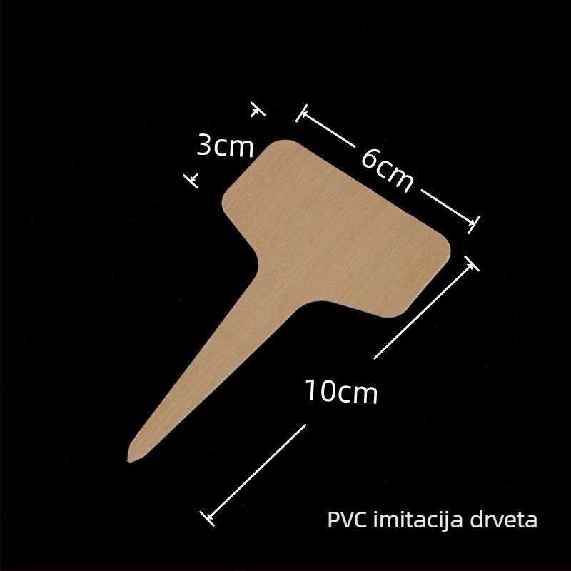 Etikete/inserti za biljke • Materijal: drveni komadi • Značka: Independence • Svrha: označavanje biljaka