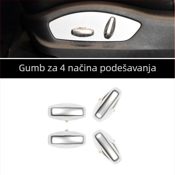 Anxin 89789670 dekorativni poklopac gumba za podešavanje sjedala Porsche Macan Cayenne Panamera 718 Taycan