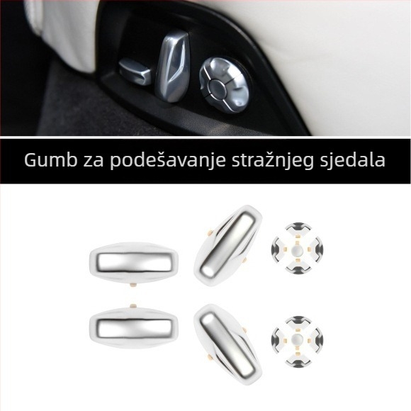 Anxin 89789670 dekorativni poklopac gumba za podešavanje sjedala Porsche Macan Cayenne Panamera 718 Taycan