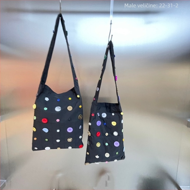 Ženska platnena tote torba - gradska jednostavnost, vertikalni kvadratni oblik, otvoreni vrh, pamuk podstava