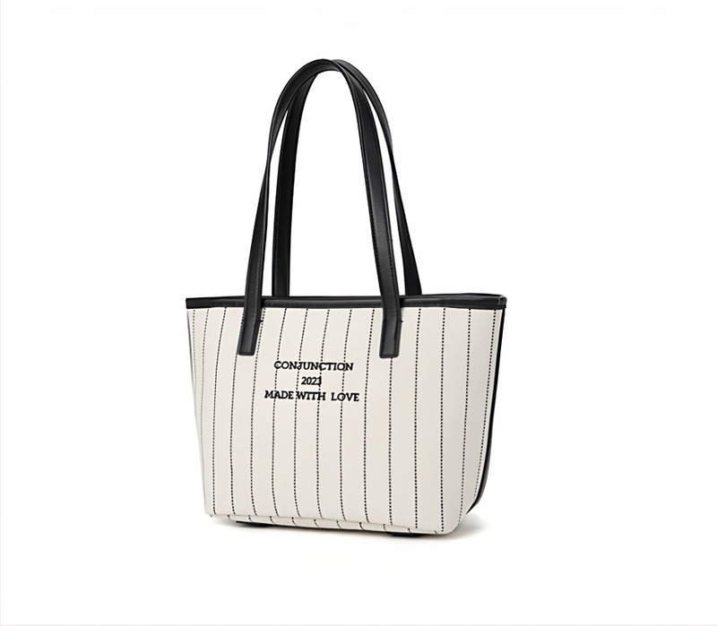 Torba Tote od platna – unisex stil, zatvarač, unutarnji džep s zatvaračem i džep za telefon