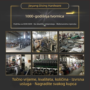 Aluminijski okvir šarka, hladno valjana čelika, elektrogalvanizacija, marka Liyu, suvremeni minimalistički stil