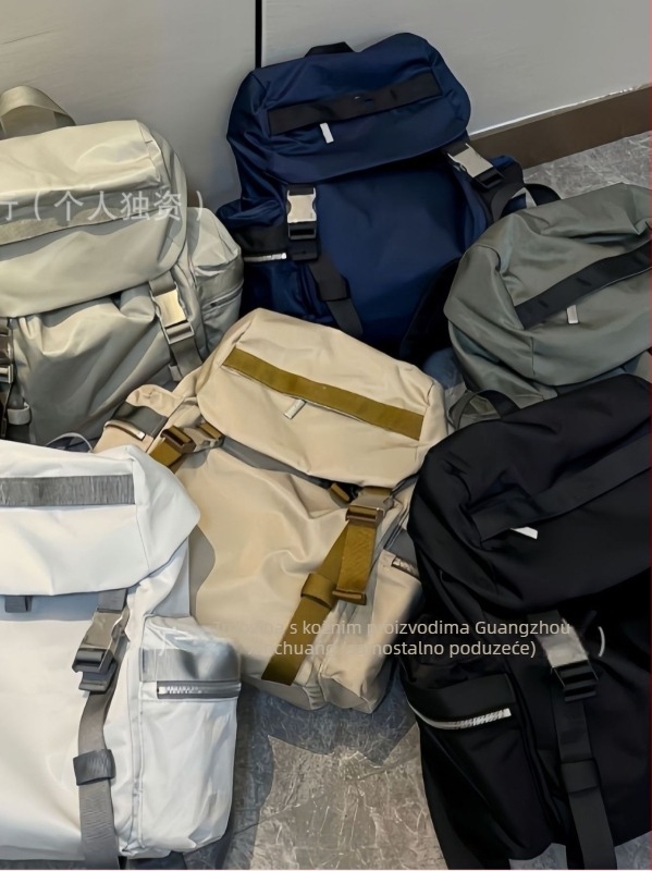Torba za laptop - vodootporni najlon, unisex, za rekreativne putovanje, kompatibilna s 8-inčnim prijenosnikom, kapaciteta ispod 20 L