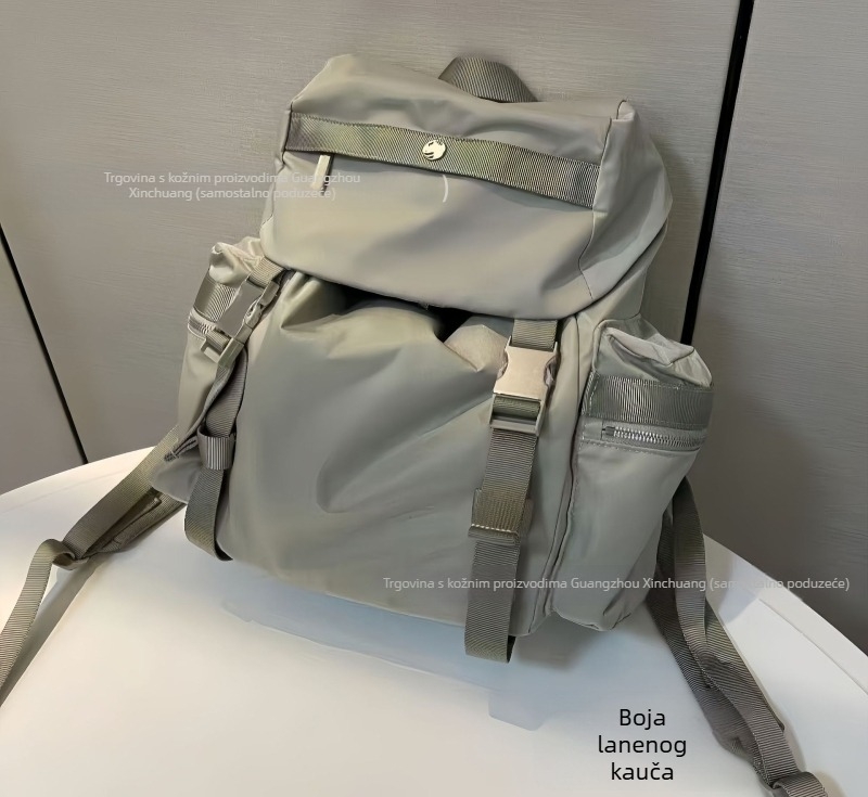 Torba za laptop - vodootporni najlon, unisex, za rekreativne putovanje, kompatibilna s 8-inčnim prijenosnikom, kapaciteta ispod 20 L