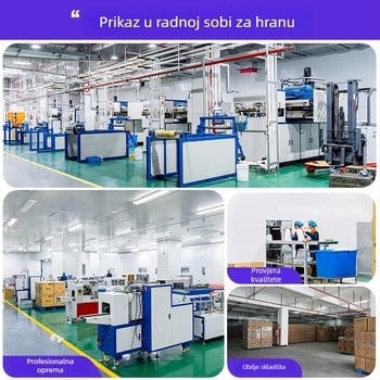 Jednokratna plastična čaša za kavu — visoka prozirnost, kružni oblik, PET, 401–500 ml, prilagođiv uzorak, tiskano logo dostupno