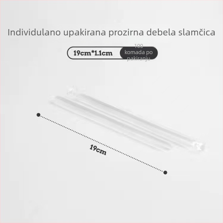 Jednokratna plastična čaša za kavu — visoka prozirnost, kružni oblik, PET, 401–500 ml, prilagođiv uzorak, tiskano logo dostupno