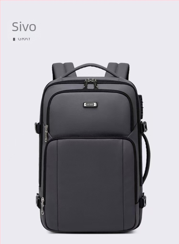 HOTSIR muški poslovni ruksak — vodootporan, kapacitet 36–55 L, membranski materijal, ergonomski stražnji panel