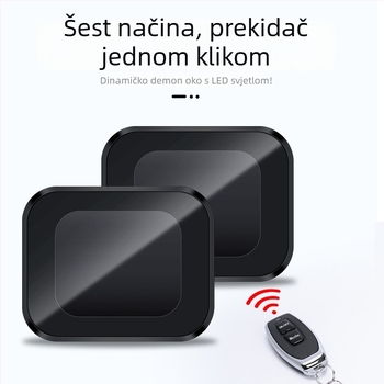 LED Evil Eye retrovizor za električni automobil i motocikl – ABS, 12V, 1.2A, 0.5W, Evil Eye Light