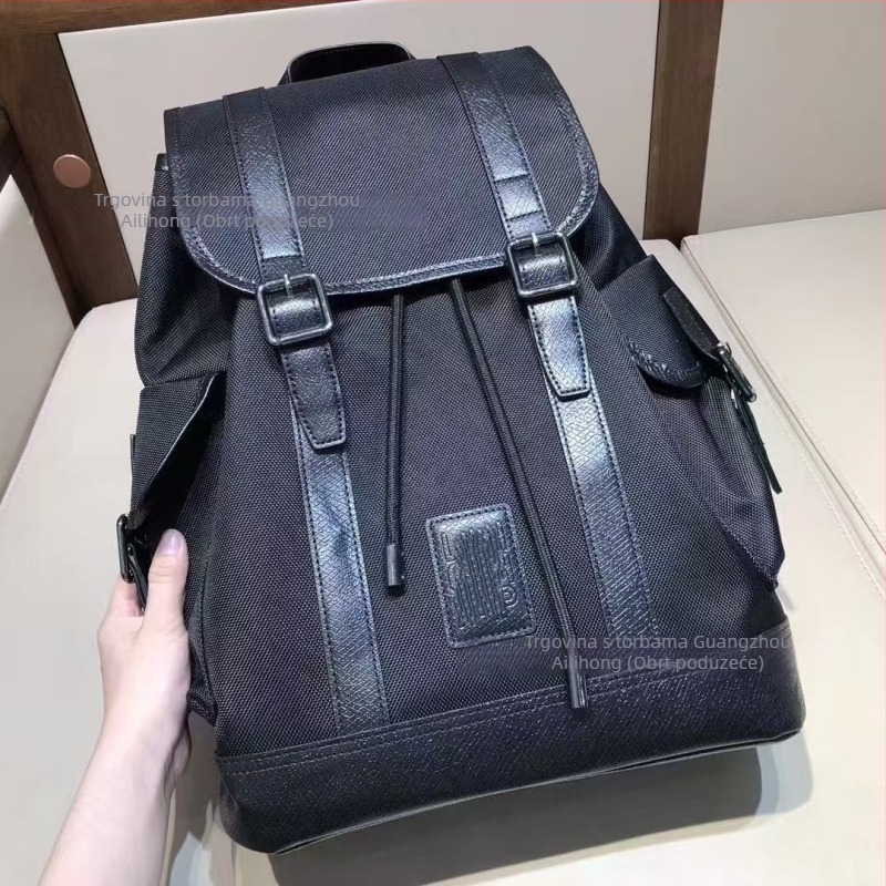 Poslovni ruksak od Oxford platna, torba za laptop, velika kapaciteta 20–35 L, kompatibilan s 13-inčnim prijenosnikom, otporan na habanje, zakrivljene naramenice