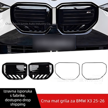 BMW X3 M-stil prednja rešetka set, ABS plastika, ugradnja na hladnjak, Seven Emperors