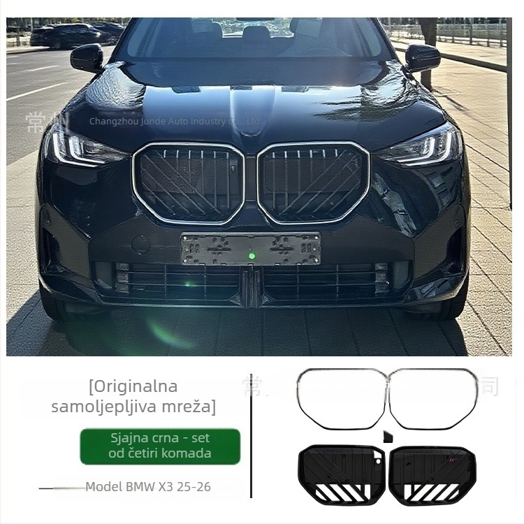 BMW X3 M-stil prednja rešetka set, ABS plastika, ugradnja na hladnjak, Seven Emperors