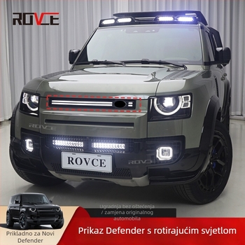 ABS plastična svijetleća mreža prednjeg branika Land Rover Defender 2020-2024